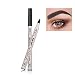 Frola New Waterproof/Smudge-proof Eyebrow Pencil Long-lasting Brow Gel for Eyes Makeup (#3 Dark Grey)