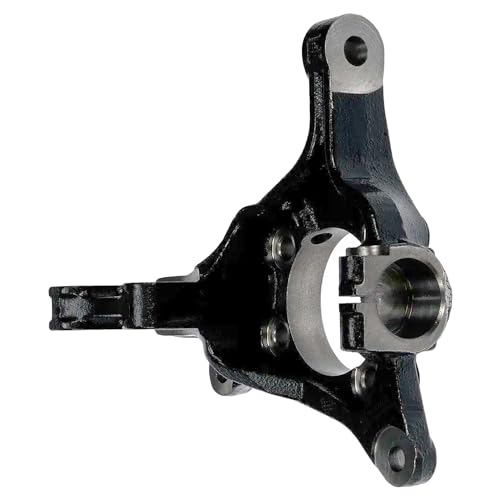 Image of Detroit Axle - Front Left Steering Knuckle for Subaru Forester Impreza XV Crosstrek WRX STI Driver Side Steering Knuckle Assembly Replacement