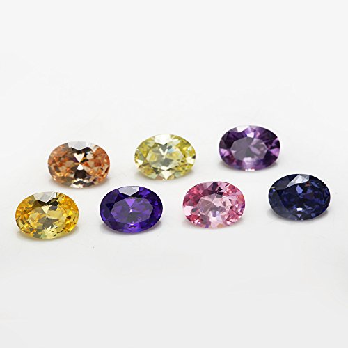 Jingangzuo 5X7 Mm Oval Shape Cubic Zirconia Stone Loose Cz Stones For Jewelry Making thumb #4