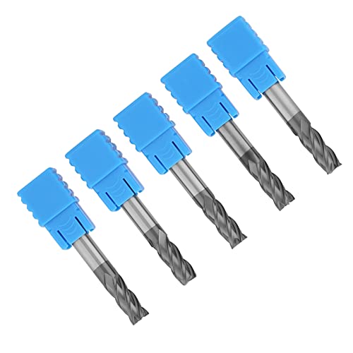 Fresa de Topo Ultrafina de Carboneto de Tungstênio de 6 Mm, Comprimento de 50 Mm, Resistente Ao Desg