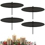 【Consejos】: Los pines tienen fundas protectoras, opere con cuidado para evitar lesiones. Por favor, no permita que los niños usen este portavelas Advent Garland solos.