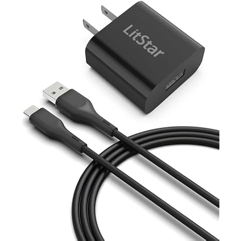 USB C Wall Charger Charging Cable Cord for T-Mobile REVVL 6/6 Pro 5G, REVVL V+ 5G, REVVL 5G, REVVL 4/4+, Revvlry+, Revvlry USB Type-C Phone Power Adapter Charging Cord Cable Cover