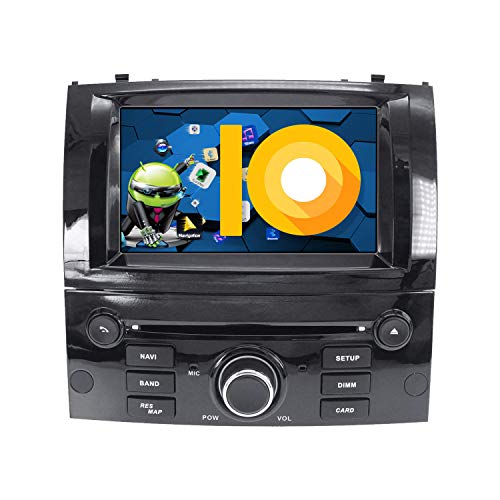 ZWNAV Android 8.1 Reproductor de DVD de navegación estéreo GPD para Peugeot...