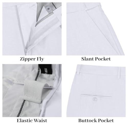 Men's Suit 2 Piece Suits Double Breasted Men Slim Fit Suit Blazer Pants Set Wedding Prom Tuxedos4