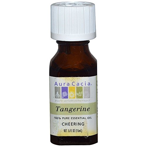Aceite esencial Aura Cacia Mandarina 0.5 oz miniatura 1