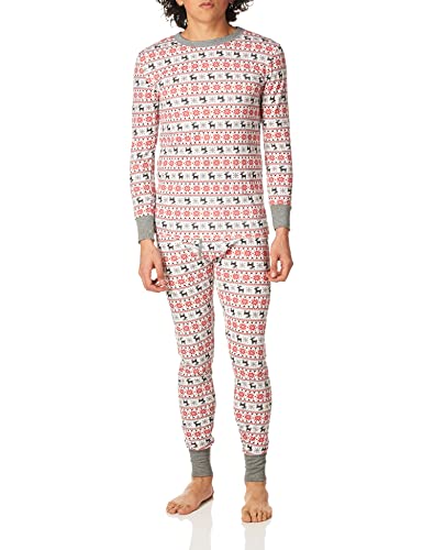 Image of Fruit of the Loom Men's Recycled Waffle Thermal Underwear Set (Top and Bottom)