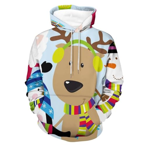 Manche longue hoody Elan du Pingouin sweat unisexe au design épuré unique