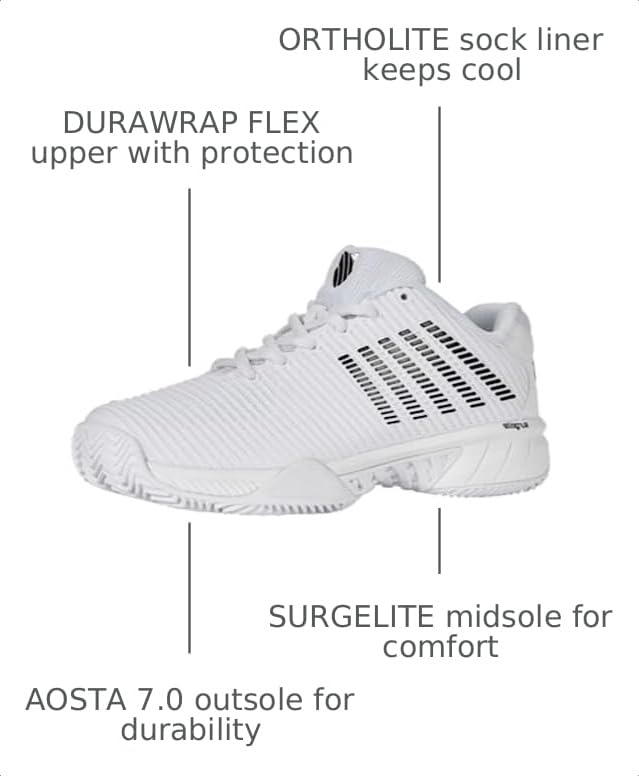 Image of K-Swiss Women's Hypercourt Express 2 HB - Clay Court Tennis Shoe