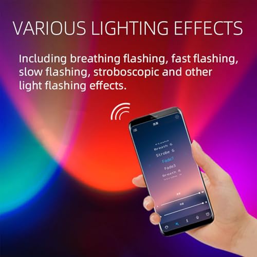 Sunset Lampe Panamalar RGB mit Bluetooth und Timer für stimmungsvolle Beleuchtung
