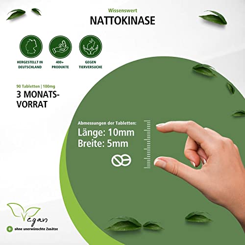 Nattokinase Fairvital 2000 FU – 100 mg pro Tablette, hochdosiert