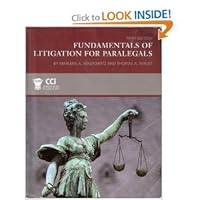 Fundamentals of Litigation for Paralegals 6th Ed. (Custom for Corinthian Colleges) 0558681735 Book Cover