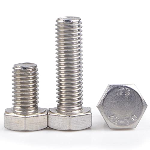 Tornillo hexagonal de acero inoxidable M12 contra la corrosión exterior en soportes M12*40 5