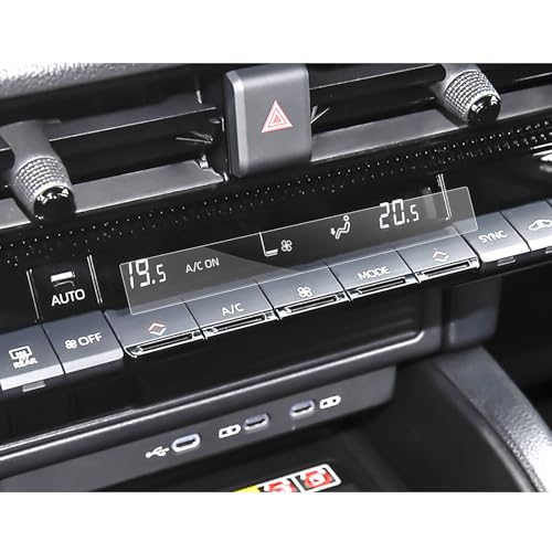 SXCY for 2024 Toyota Land Cruiser Accessories - 2024 Land Cruiser Front AC Screen Protector [2PCS 4H Nano]