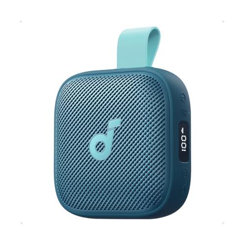 Image of Soundcore Boom Go 3i Portable Bluetooth Speaker by Anker, 15W Punchy Sound, 24H Playtime, IP68, BassUp 2.0, Emergency Charging, Bluetooth 6.0, Waterproof Speaker for Hiking /Cycling /Camping (Blue)