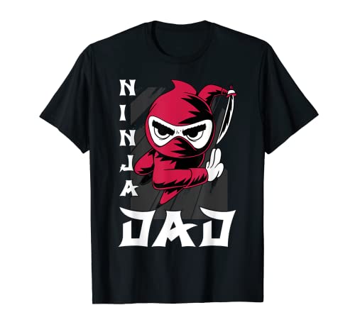 Samurai - Padre Ninja Dad Camiseta