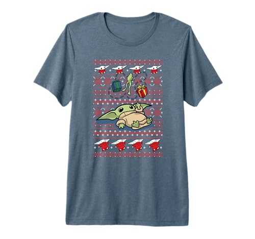 T-shirt Grogu Mandalorian pour Noël le cadeau idéal des fans Star Wars