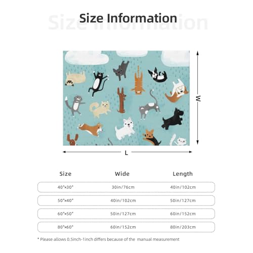 Couverture de lit EdWal en microfibre hypoallergénique motif chat - 8