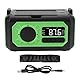 12000 MAh Notfall-Wetterradio, Tragbares AM-Radio mit Handkurbel, Solarbetriebenes, Batteriebetriebenes Radio mit USB-C-Ladegerät und Adapter, SOS-Alarm-Taschenlampe für zu Hause