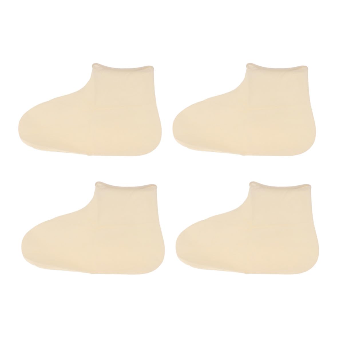 Cabilock 10 Pares Fundas Impermeables para Zapatos de Látex Color Claro