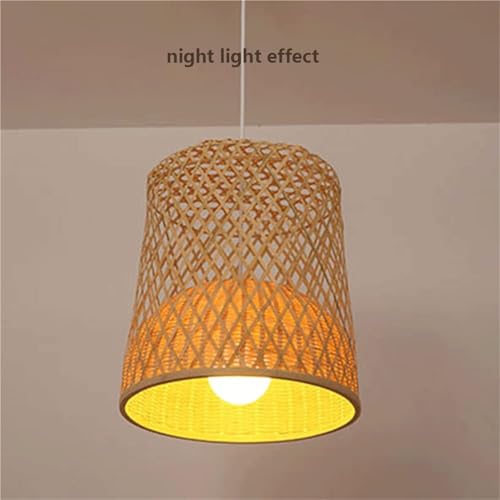 Lampe suspendue pastorale panier double couche et plafonnier côtier rustique