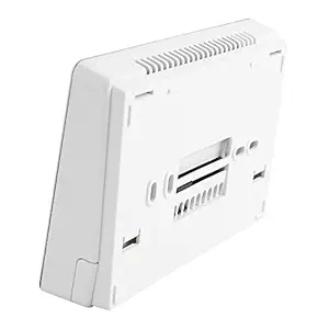 Thermostats for Home Water Heating Thermostat with Blue Backlight Plastic Room Temperature Controller, for Wall-Hung Boiler Heating System(White)'