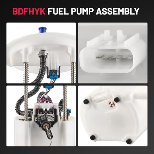 Image of BDFHYK Electric Fuel Pump Module Assembly Compatible with Ford Mustang 2011-2014 3.7L V6, 5.0L V8, Replace E2589M