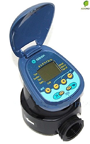 Galcon 7001D 1-Station Battery Operado Controlador con 3/4-Inch Valve Cover