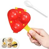 Rice Ball Mold, Upgraded Rice Ball Shaker, Onigiri Rice Ball Maker Molds for Kids, DIY Mini Sushi Maker Mold