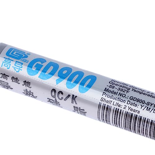 Pasta Térmica GD900 4G 4,8WmK Para Cpu/ Ps3/ps4/xbox360/one/pc Kit 4 em 1 Espátula e 2 Luva de Dedo