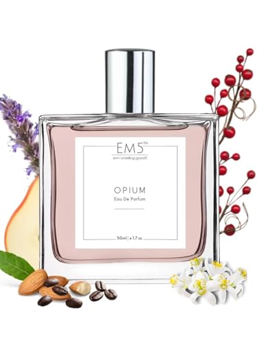 Image of EM5 Opium Perfume for Women | Eau de Parfum Spray | Vanilla Coffee White Floral Fragrance | Luxury Gift for Her | 50 ml