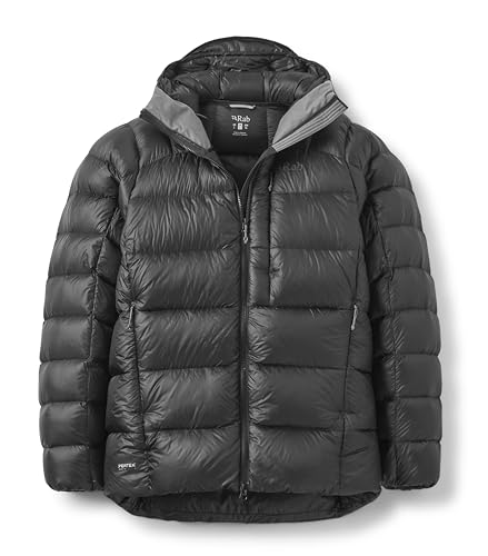 Image of Rab Men's Mythic Ultra Jacket - Down Insulated Windproof Hooded Coat for Alpine Climbing, & Mountaineering