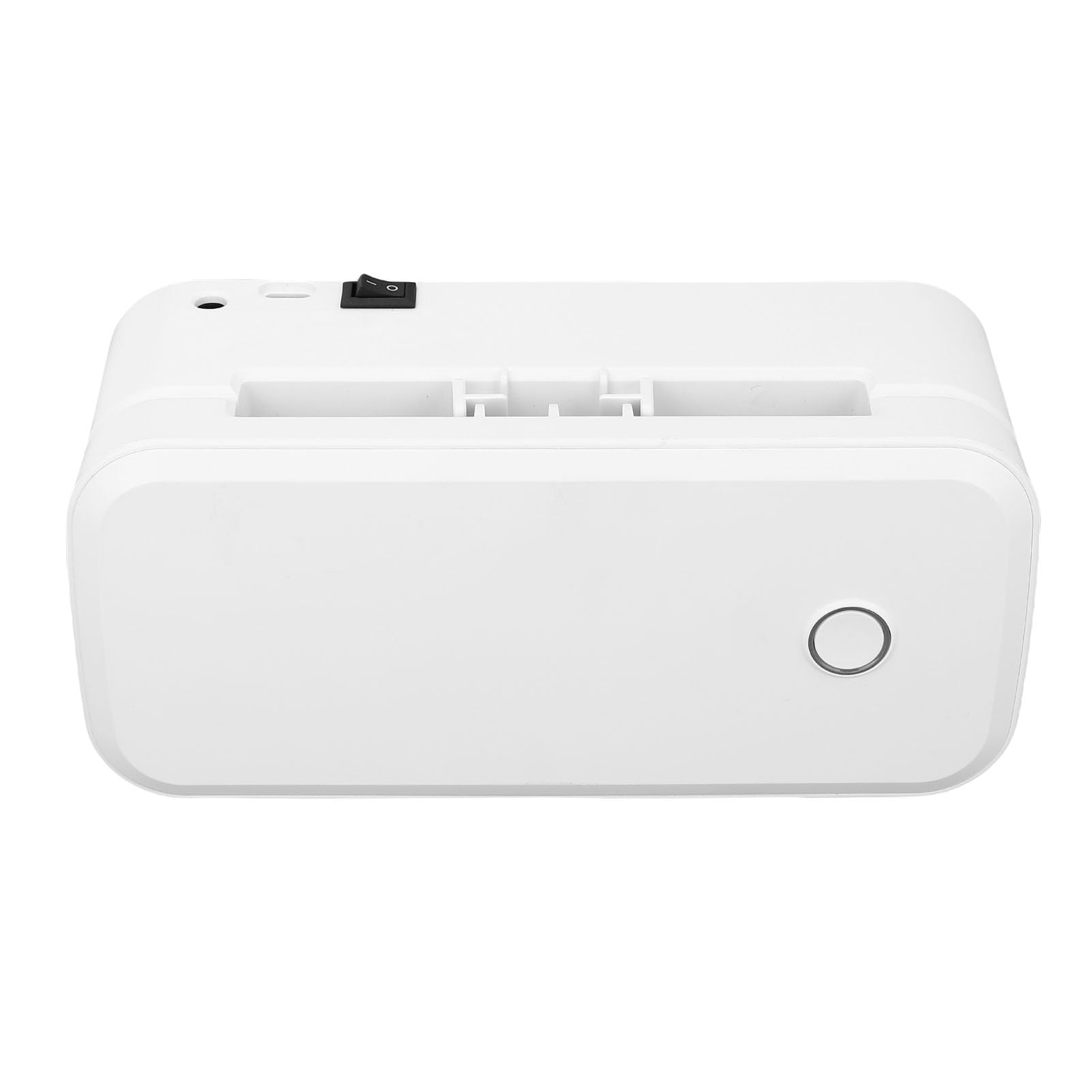 Jeffergarden Termiczna Drukarka Etykiet, 4x6, 200 Dpi, Drukarka Etykiet Wysyłkowych z łącznością Bluetooth USB do Komputera, Tabletu z Telefonem Komórkowym, Domowe Biuro, Centra Handlowe (wtyczka UE)