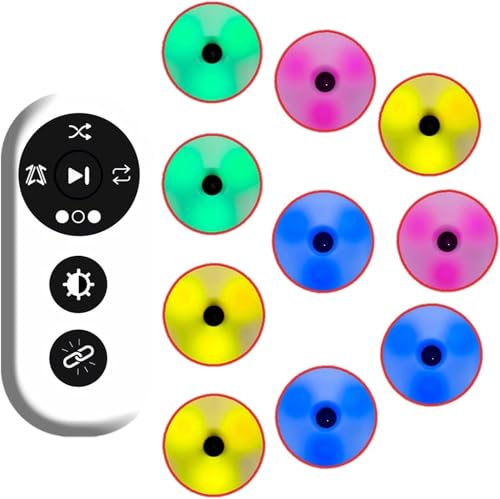 Kit d'entraînement agile et réaction avec télécommande et 4 modes via USB