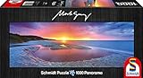 Teileanzahl: 1000 Schmidt Spiele 59309 Mark Gray, Panoramapuzzle, Dunns Creek, Safety Beach, Mornington Peninsula, Victoria - Australia, 1.000 Teile