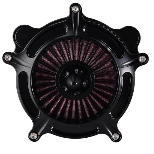 High-Performance Air Filter Cleaner for Harley Davidson Touring (2017-2025), Softail (2018-2025), and Trike (2017-2025) Models Dark Red
