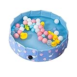 ♫Usos en interiores y exteriores: este pozo de bolas para niños pequeños es para uso en interiores y exteriores, ya que es portátil y se puede plegar para facilitar su transporte. un área de juego segura en cualquier lugar al aire libre o bajo techo.