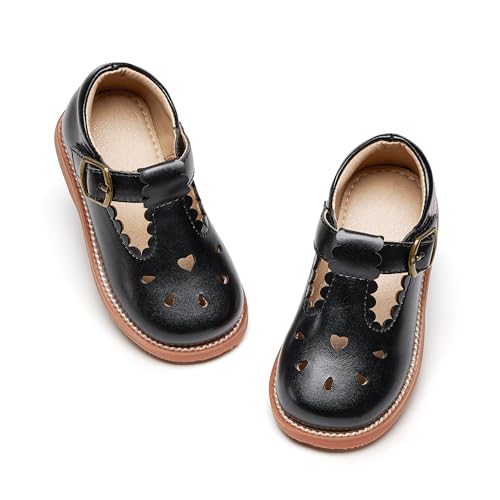 Image of Otter MOMO Toddler /Little Girls Mary Jane Slip-on School Uniform Party Dress Shoes