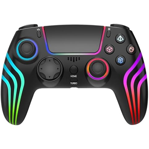 ZHCWM Replacement for PS5 Controller Wireless,Turbo,PS Gaming Cover
