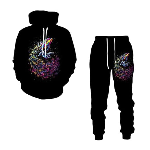 Vår höst herr coola 3D huvtröjor mjukisbyxor män byxor sportdräkt mode hiphop set, 5, 3XL