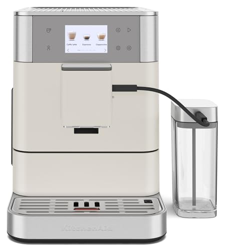 KitchenAid Fully Automatic Espresso Machine KF7, KES8557, Porcelain White