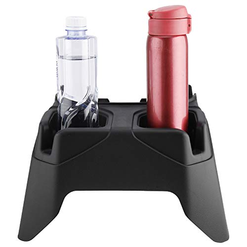 Novelbee Rear Cup Holder Floor Console Mounted Drink Holders Fit For Jeep Wrangler Jl 2018 2019 Up #TOP2