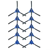 CNANRNANC Confezione da 10 spazzole laterali di ricambio per robot aspirapolvere Proscenic-850T, compatibili con serie 850T, ad alta precisione per angoli e bordi