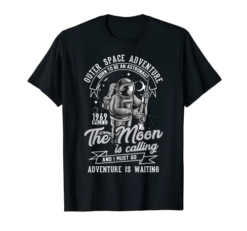 Apollo 11 moon landing 50th anniversary space astronauta camiseta