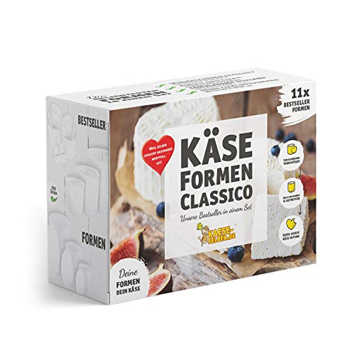 kaese-selber.de Käseformen Set Classico