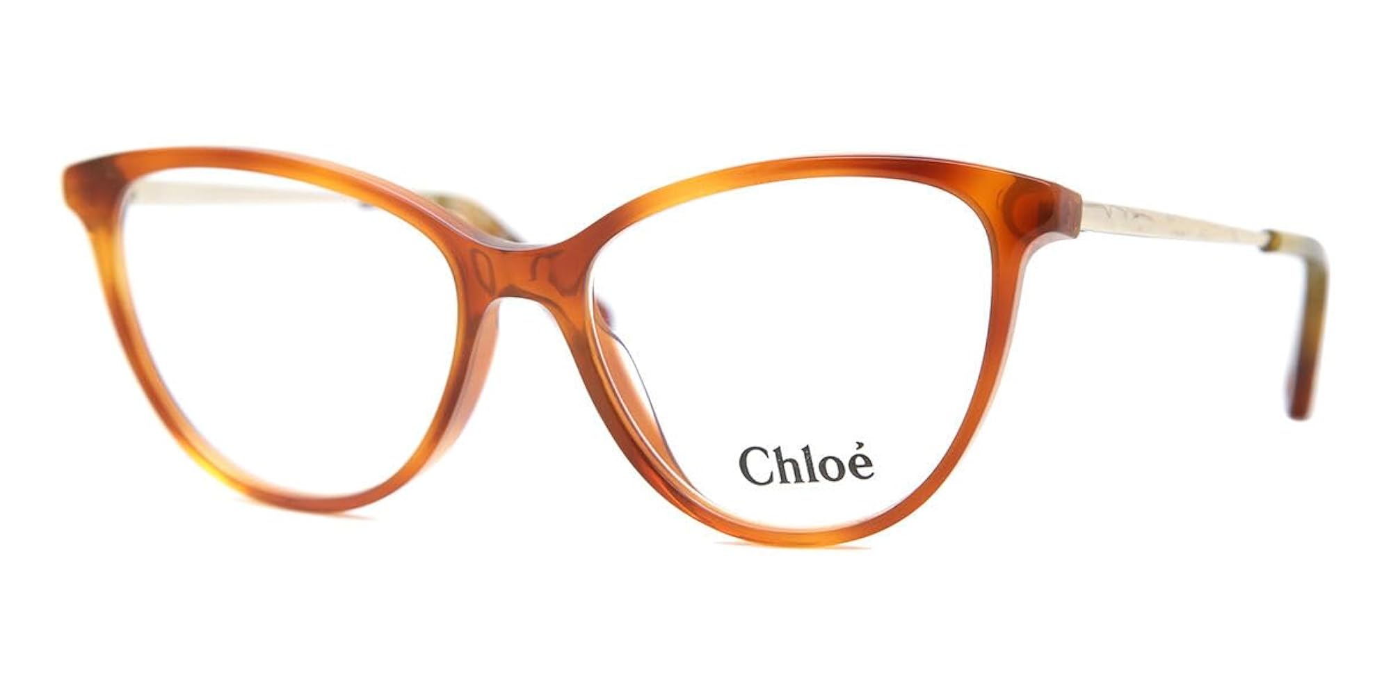 Amazon.com: Chloe Ladies Tortoise Round Eyeglass Frames