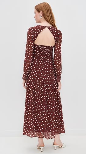 o.p.t Women's Selma Polka Dot Maxi Dress3