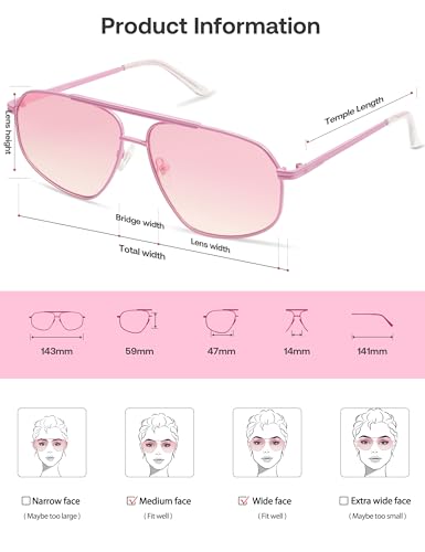 Image of SOJOS Retro Hexagon Aviator Sunglasses for Women Men Trendy Vintage UV400 Protection Shades SJ1200