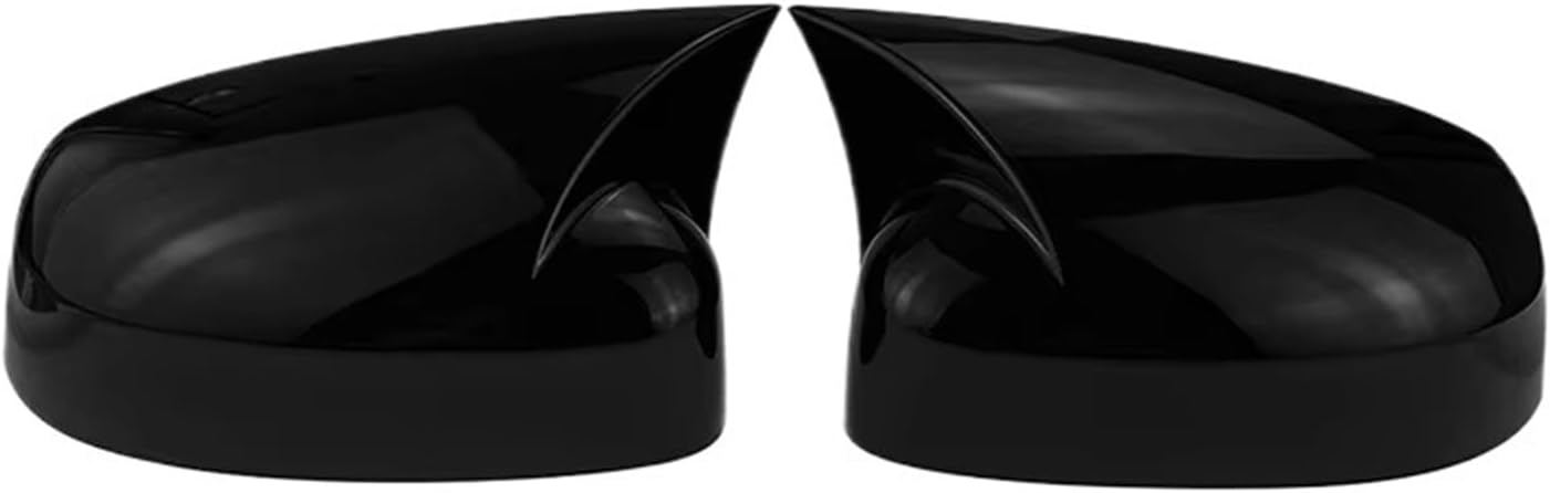 Rearview Mirror Covers For Focus MK3 2012-2018 Rearview Side Mirror Cover Wing Cap Exterior Door Rear View Case Trim(Carbon Fiber Black)