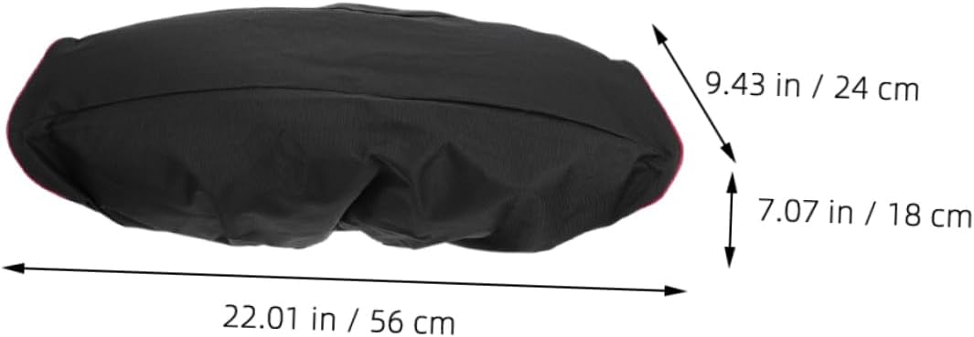 2pcs Oxford Fabric Winch Protective Cover Electric Winch Dust Resistant Cover