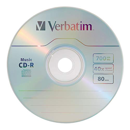 Verbatim 96155 Music Cd-R 80 Minute 700 Mb Blank Recordable Audio Discs 25Pk Spindle thumb #1